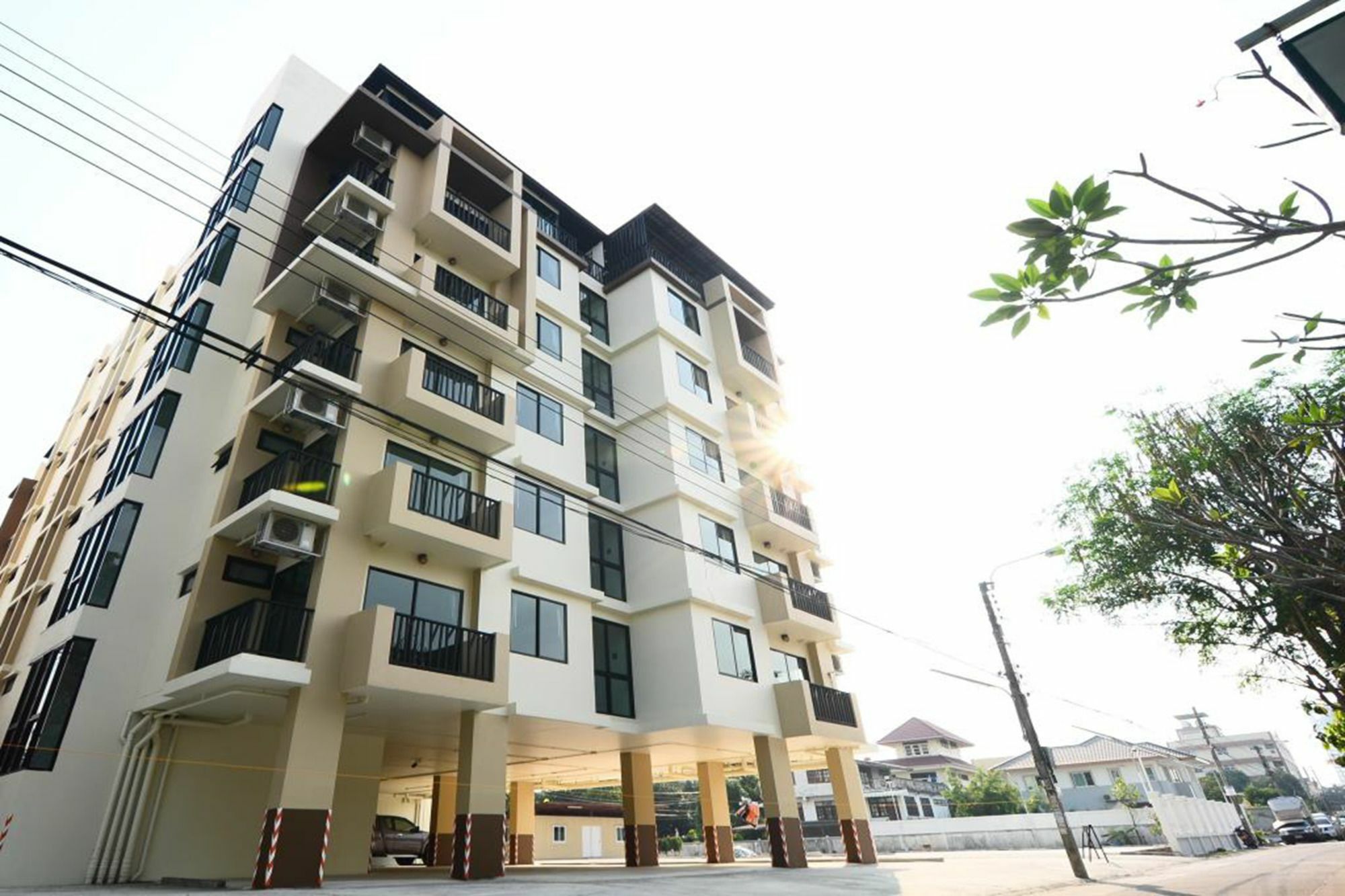 Bangna 21 Residence Bangkok Bagian luar foto